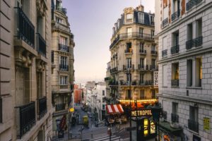 Les rues et les appartements de Paris