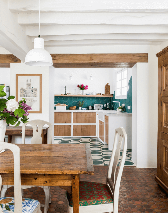 Renovation maison ancienne salle a manger et cuisine