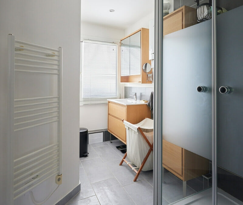 Rénovation d’une petite salle de bain humide à Maisons-Alfort