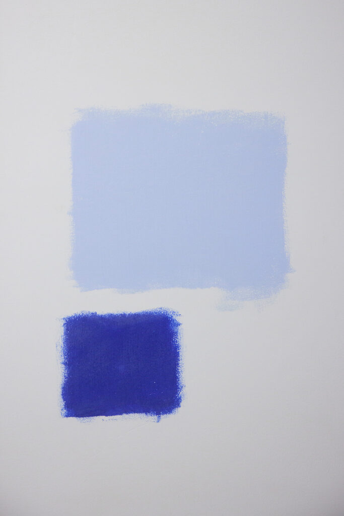 Couleur bleue